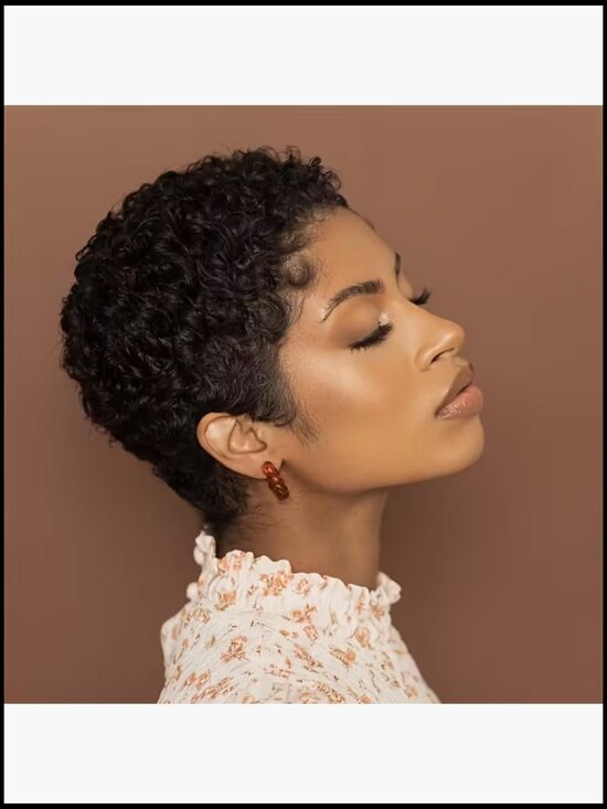 Short Layered Pixie Cut Human Hair Wig Glueless Lightweight Wear and Go main image 6